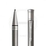 Parker Duofold Prestige Ruthenium Chiselled CT Ball Pen