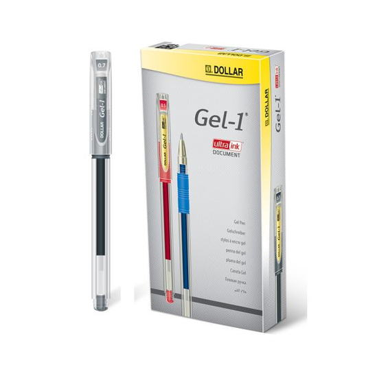 Dollar Gel Pen Gel-1 0.7 Pack Of 10