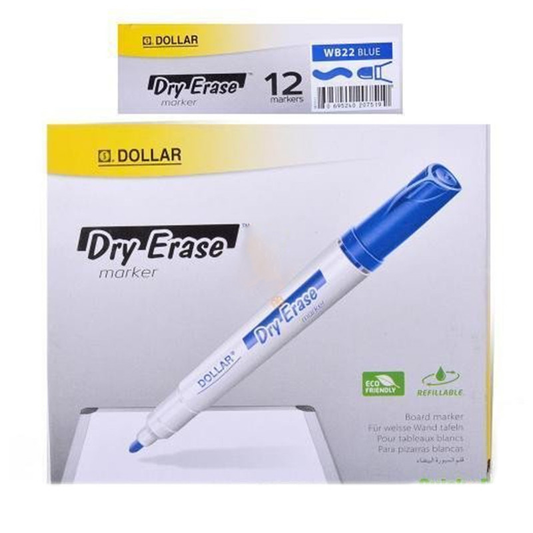Dollar Marker Dry Erase Pack Of 12