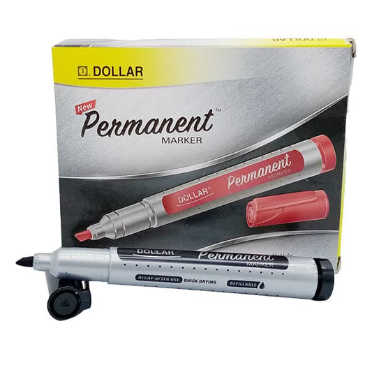 Dollar Permanent Marker Pack Of 12