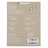 MONSTER Maxstar MQT57 TWS Wireless Gaming Earbuds Bluetooth 5.3 Low Latency RGB Lights Original