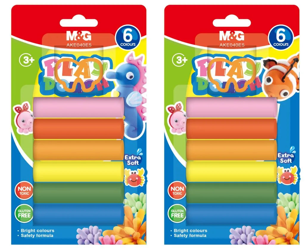 M&G Modeling Clay 6/12 colours