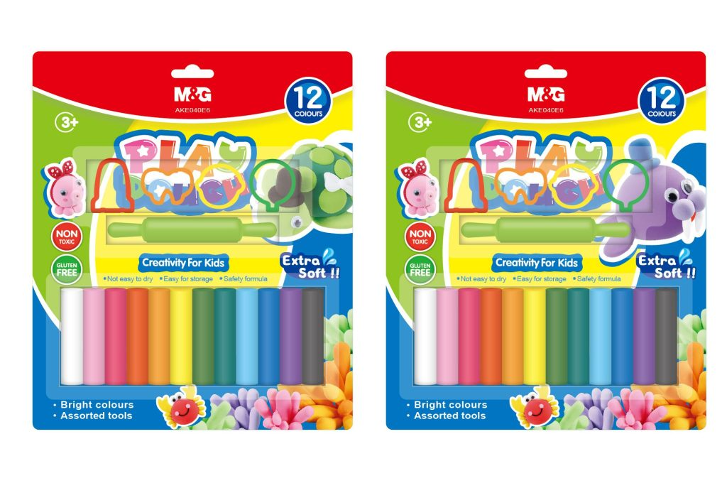 M&G Modeling Clay 6/12 colours