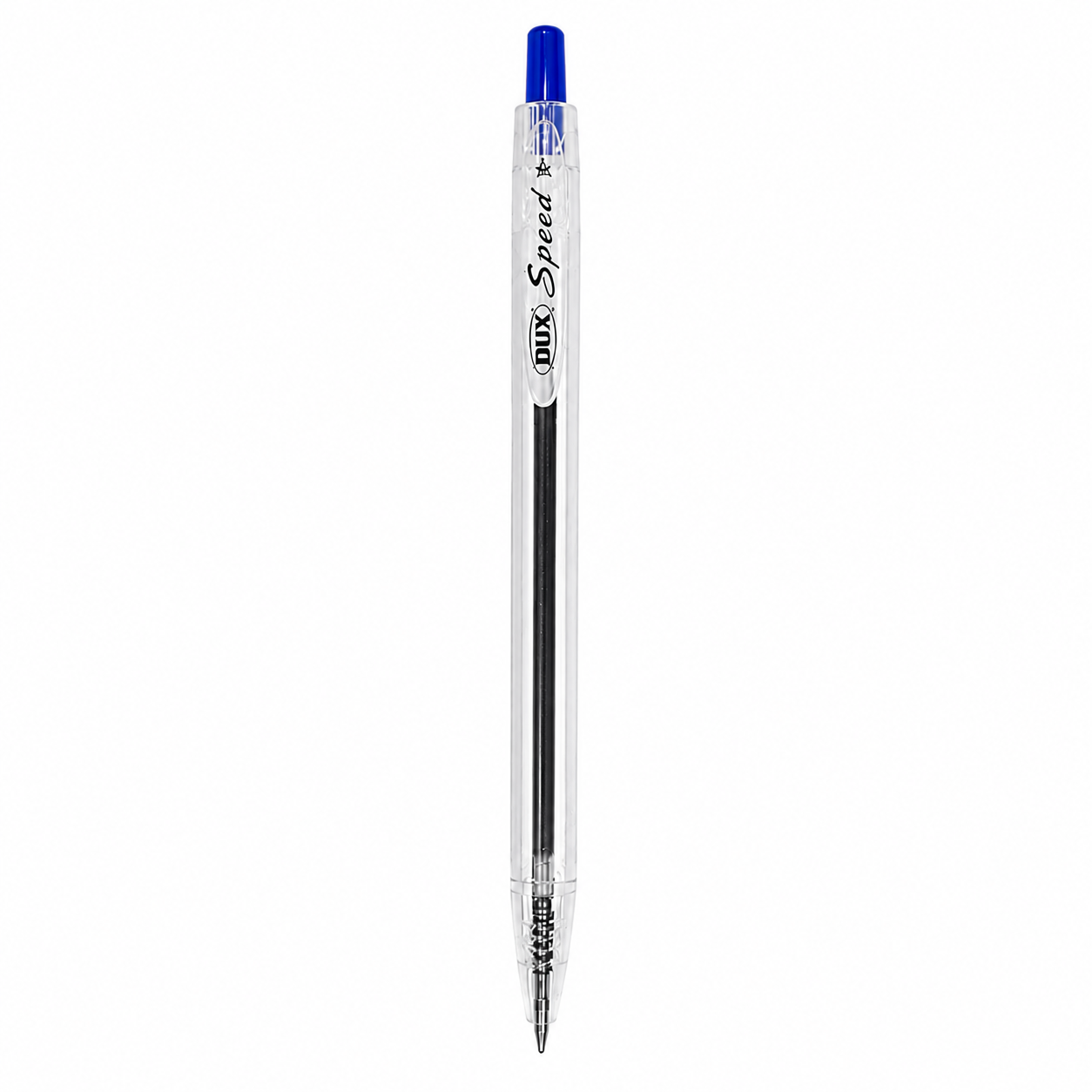DUX Speed 1 Retractable Ballpoint Pen 0.7mm – Blue Ink (Pack of 30)