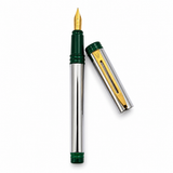 Waterman Forum Fountain Pen – Fine Nib | Red & Green Barrel | Vintage Series | Made in France