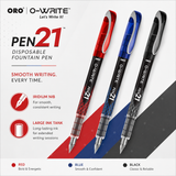 ORO O-Write PEN21 Disposable Fountain Pen