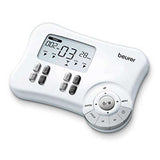 Beurer EM 80 TENS/EMS combination device with electrode pads, pain-relief unit, alternate view