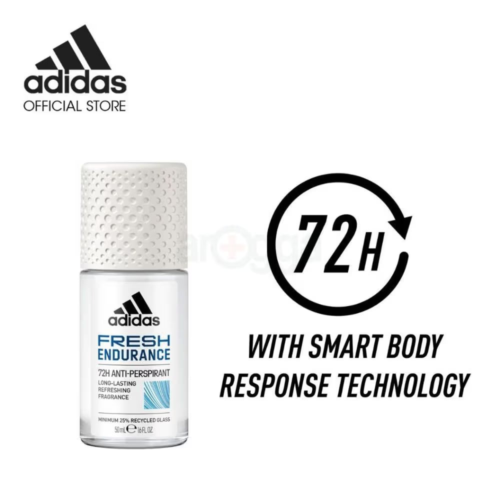 Adidas Fresh Endurance Roll-On Deodorant for Women 50ml – Anti-Perspirant