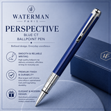 Waterman Perspective Blue CT Ballpoint Pen
