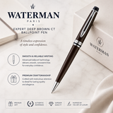 Waterman Expert Deep Brown CT Ballpoint Pen