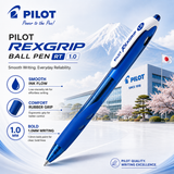 Pilot Rexgrip Ballpoint Pen 1.0mm RT – Blue