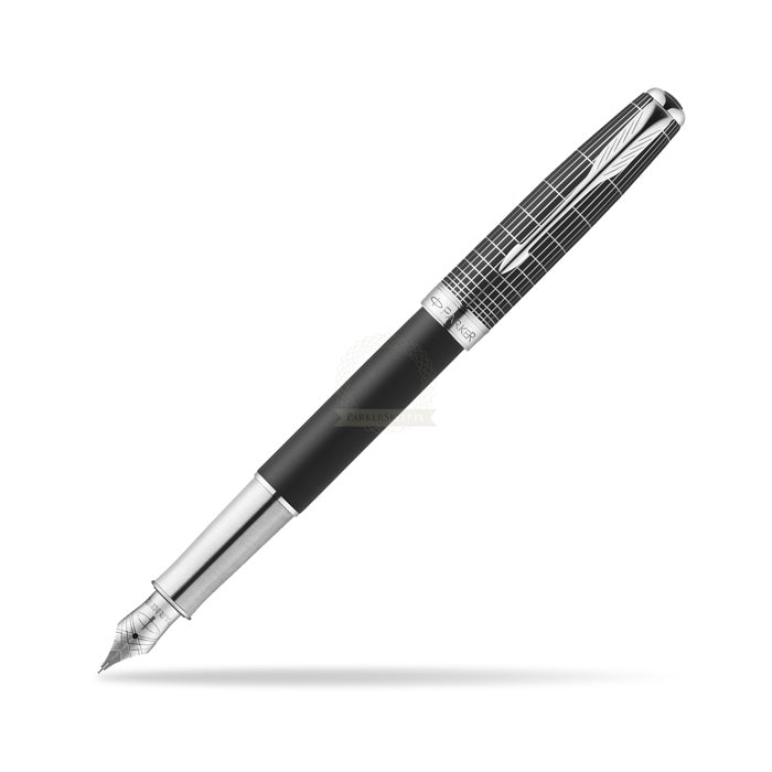 Parker Executive Collection Fountain Pen – Black Custom | Premium Gift Pen