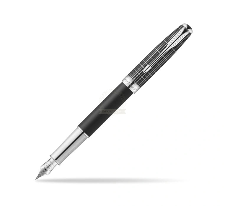 Parker Executive Collection Fountain Pen – Black Custom | Premium Gift Pen