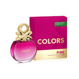 Benetton Colors Woman Pink EDT 80ml – Floral Feminine Fragrance