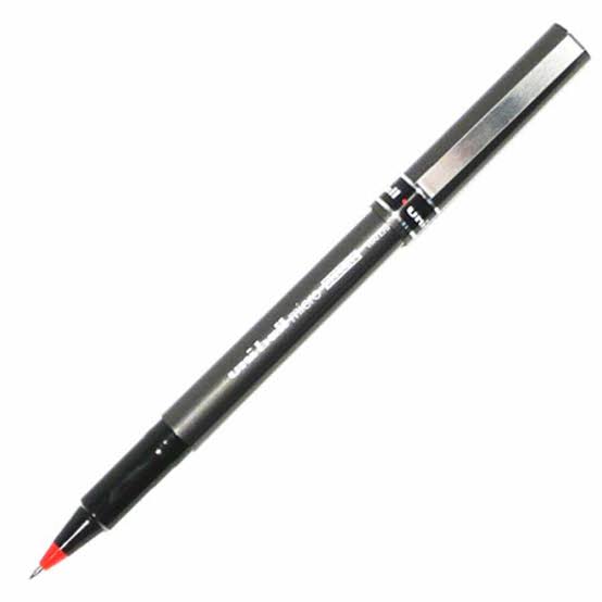 Uni-Ball Deluxe UB-155 Rollerball Pen 0.5mm – Blue, Black & Red | Pack of 3 & 6