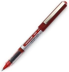 Uni-Ball Eye Micro UB-150 Rollerball Pen – Pack of 2 (Black / Blue / Red)