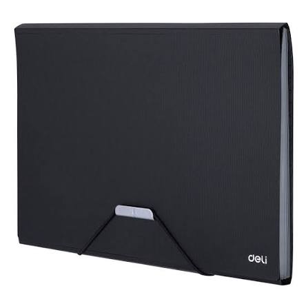 Deli Expanding File 13 Pocket A4 – Handle, Index & Lock