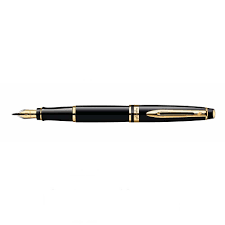 Waterman Expert Black GT Fountain Pen – Premium Writing Instrument