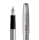 Parker Sonnet Fountain Pen – Stainless Steel with Palladium Trim