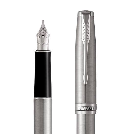 Parker Sonnet Fountain Pen – Stainless Steel with Palladium Trim