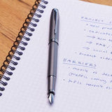 Parker IM Monochrome Titanium Fountain Pen – Matching Titanium Trim