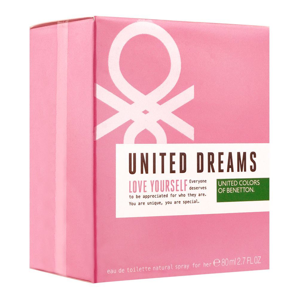 Benetton Love Yourself for Her — Gift Set (EDT 80ml + Deodorant 150ml)