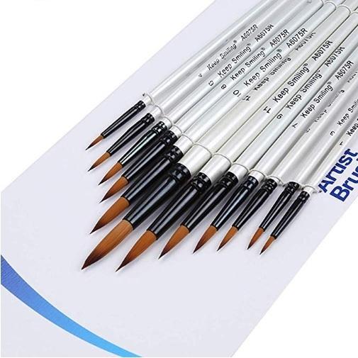 Keep Smiling Professional Fine Tip Paint Brush Sets
