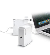 60W USB-C Laptop/MacBook Wall Charger with USB-C Charging Cable – Travel Edition (Original)