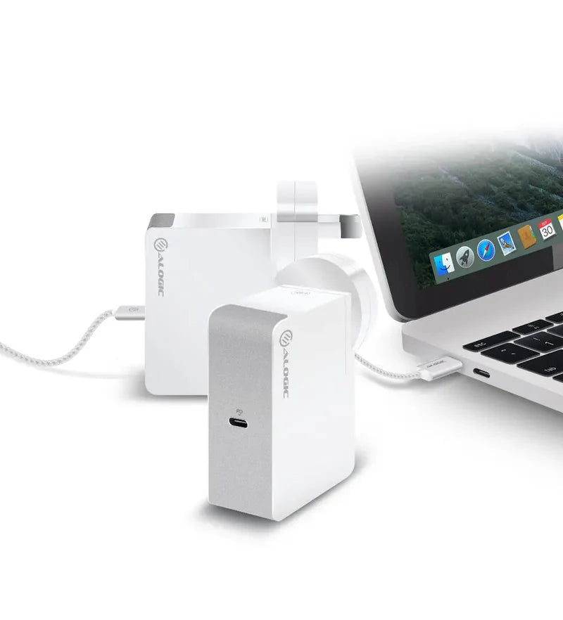 60W USB-C Laptop/MacBook Wall Charger with USB-C Charging Cable – Travel Edition (Original)