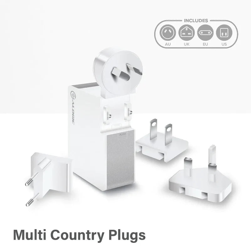 60W USB-C Laptop/MacBook Wall Charger with USB-C Charging Cable – Travel Edition (Original)