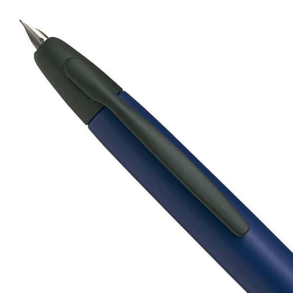 Pilot Capless Vanishing Point Fountain Pen – Matte Blue BT (18K Gold Nib)
