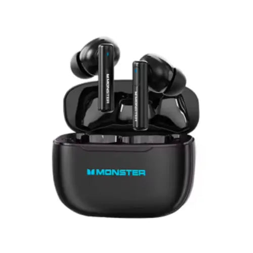 Monster XKT26 Wireless Gaming Earbuds – Bluetooth 5.4, ANC, Low Latency, Deep Bass (Original)
