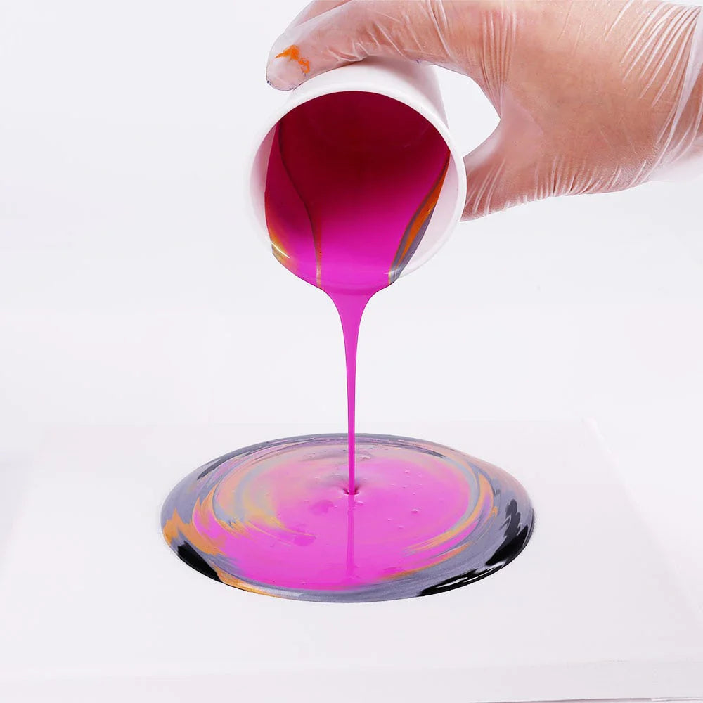 Mont Marte Premium Pouring Acrylic Paint 60ml Set Of 4 Cosmic