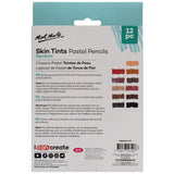 Mont Marte Skin Tints Pastel Pencils Signature Pack of 12