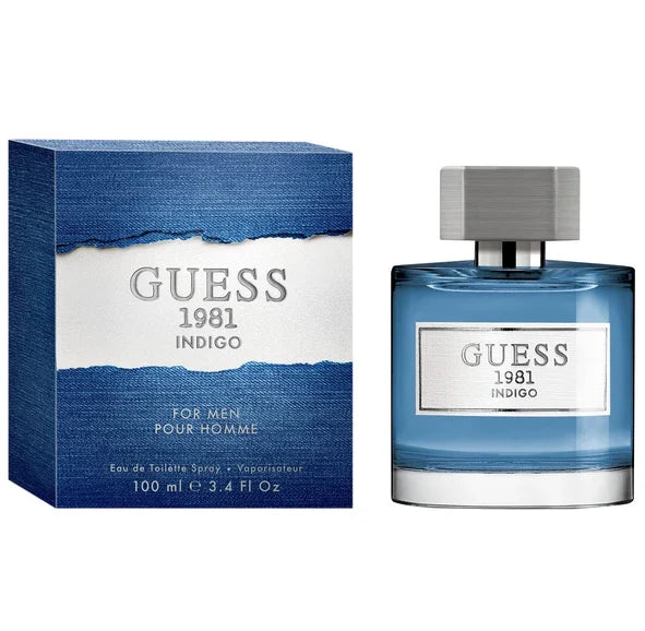 Guess 1981 Indigo For Men Edt 100ml Spray