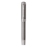 Parker Duofold Prestige Ruthenium Chiselled CT Fountain Pen