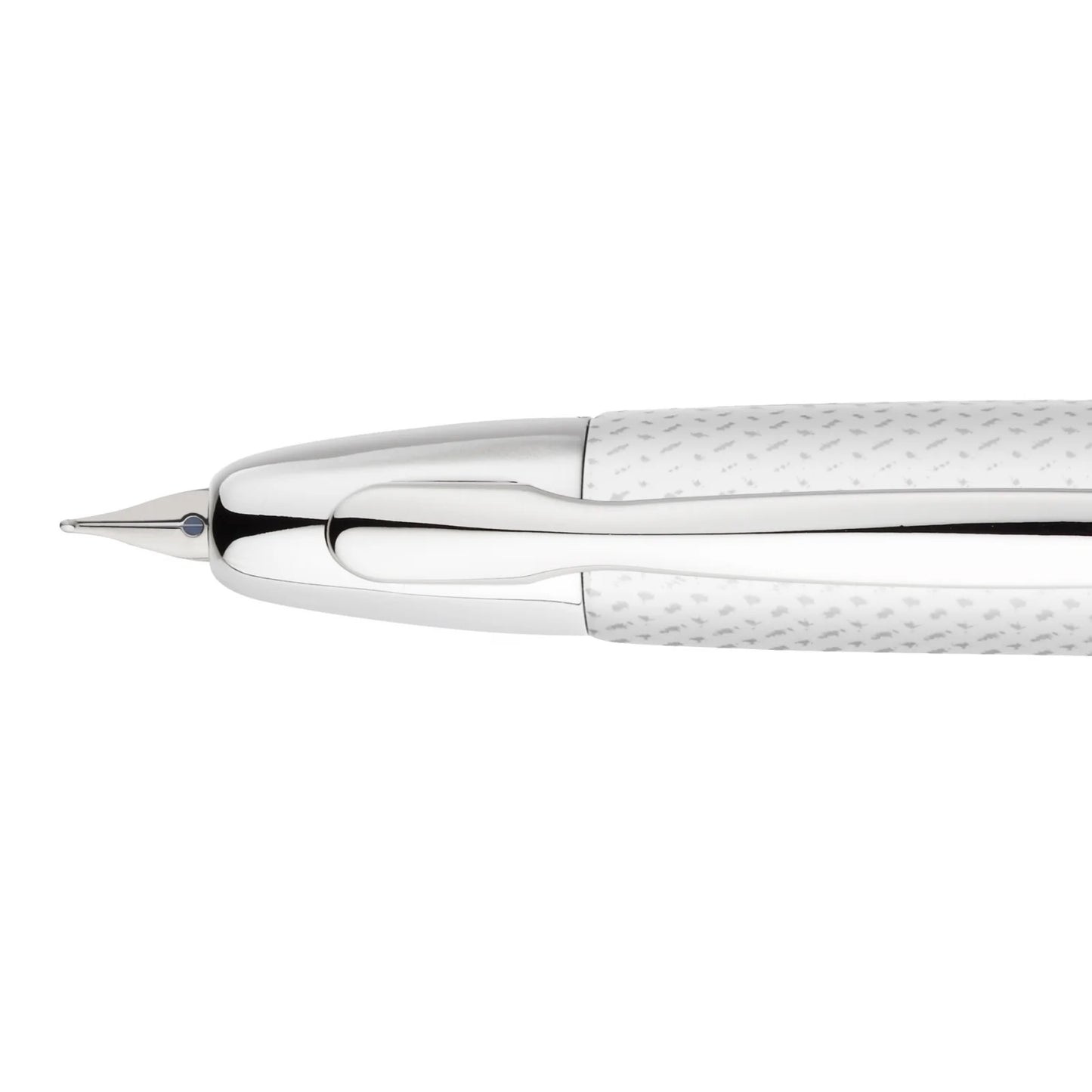Pilot Capless Vanishing Point Fountain Pen – Kasuri White CT (18K Gold Nib)