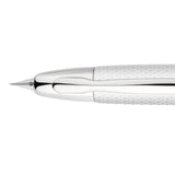 Pilot Capless Vanishing Point Fountain Pen – Kasuri White CT (18K Gold Nib)