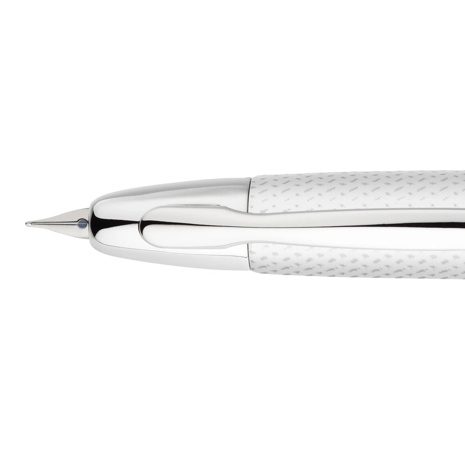 Pilot Capless Vanishing Point Fountain Pen – Kasuri White CT (18K Gold Nib)