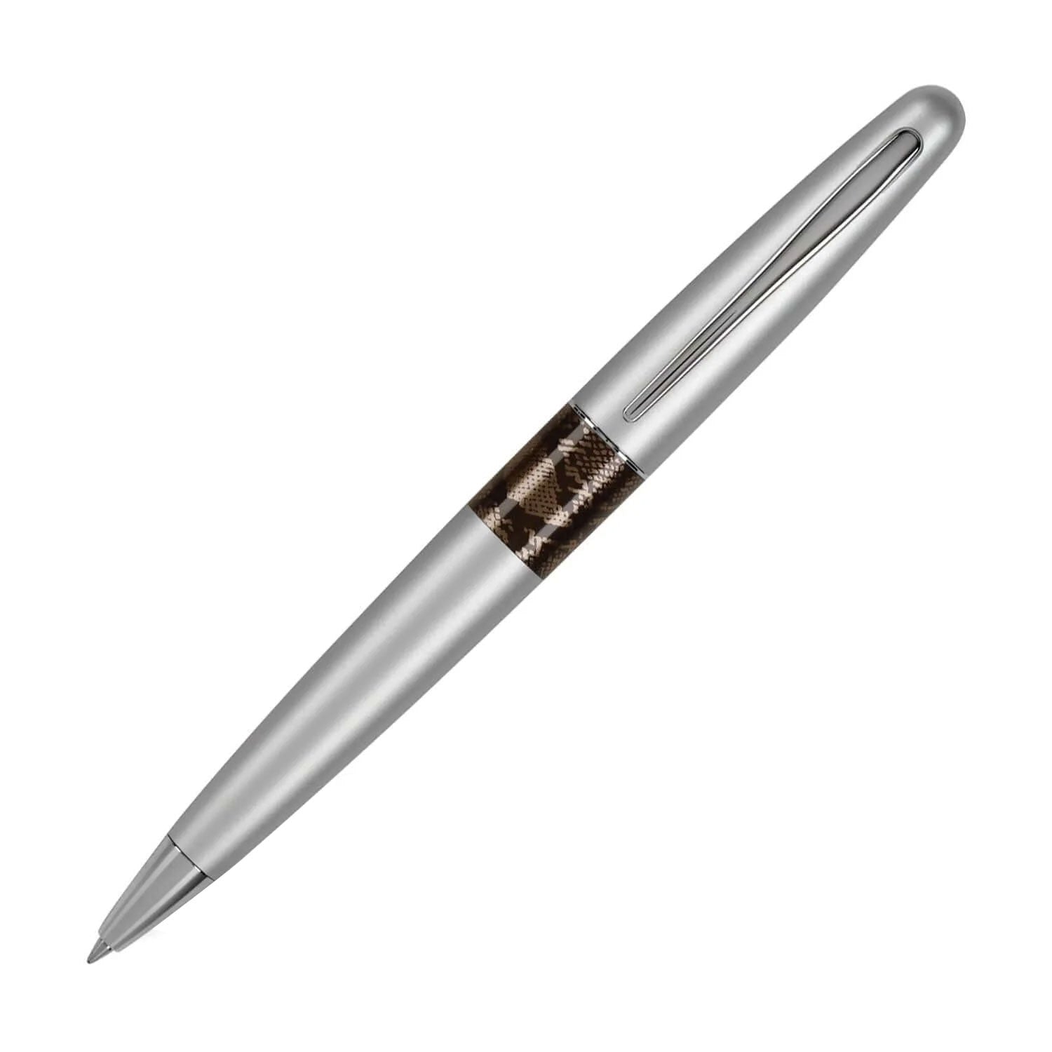 Pilot MR 02 Ballpoint Pen – Silver Python