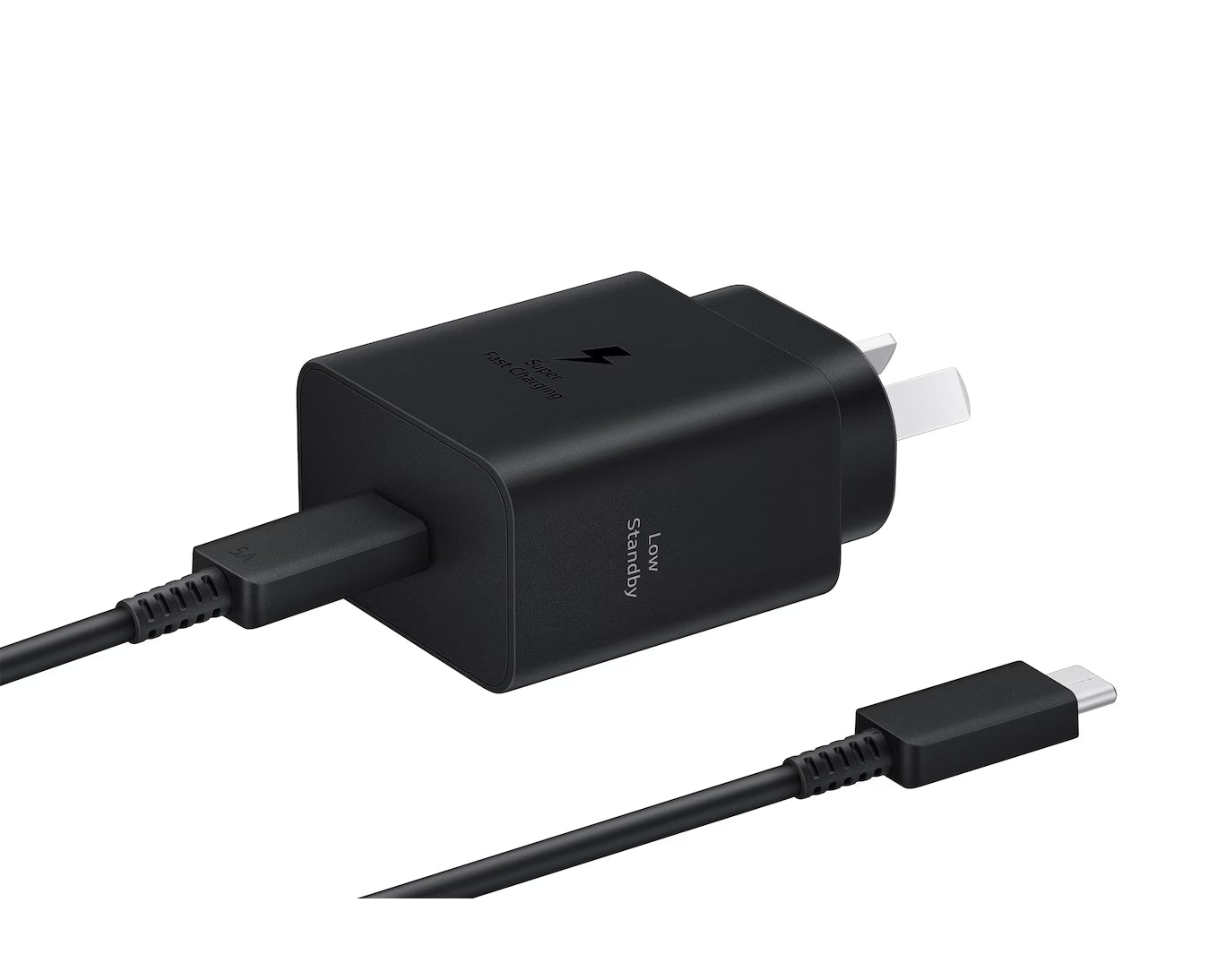Samsung 45W Super Fast Charging Power Adapter (Original) – USB-C PD Charger with 1.8M Cable