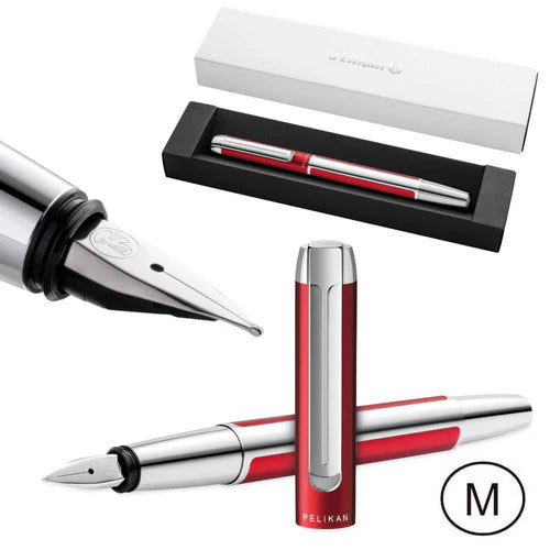 Pelikan Pura P40 Fountain Pen – Bordeaux