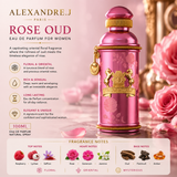 Alexandre.J Rose OUD For Women EDP 100Ml