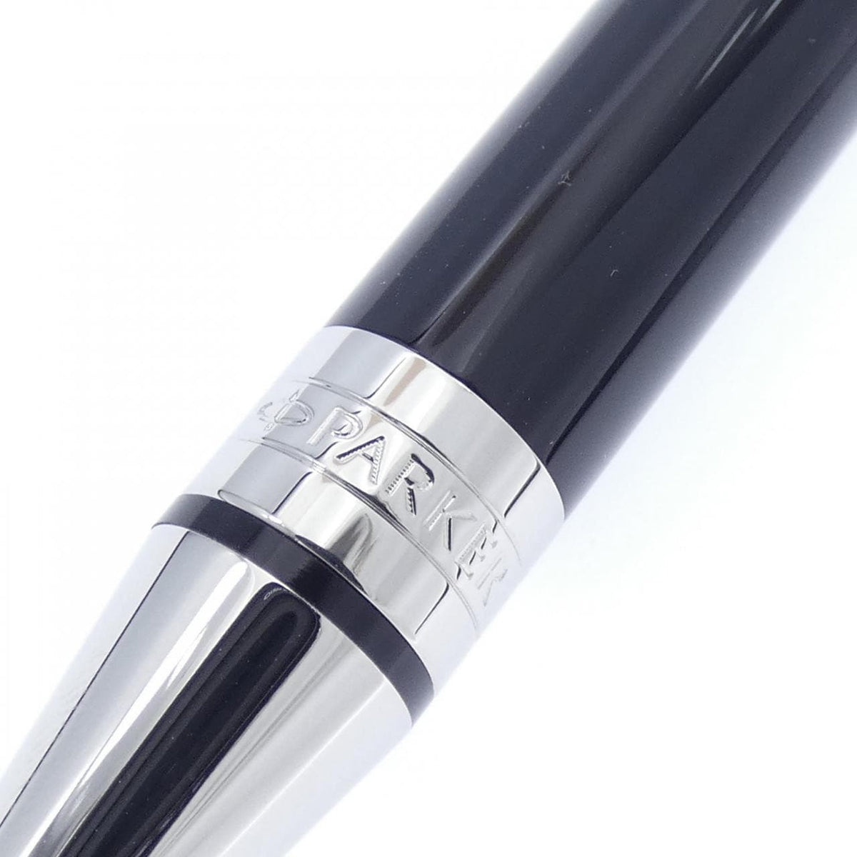 Parker Duofold Classic Black Ballpoint Pen – Palladium Trim