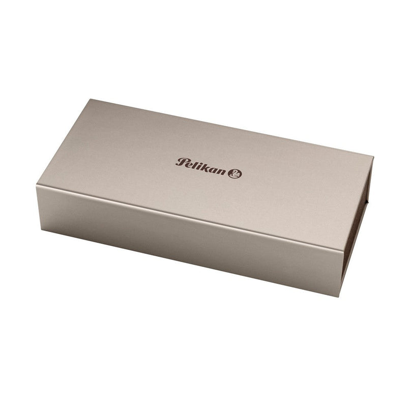 Pelikan Classic M200 Fountain Pen – Green-Marbled | Medium Nib