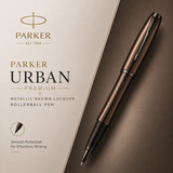 Parker Urban Premium Rollerball Pen – Metallic Brown Lacquer CT