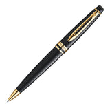 Waterman Expert Black GT Ballpoint Pen – Premium Writing Instrument