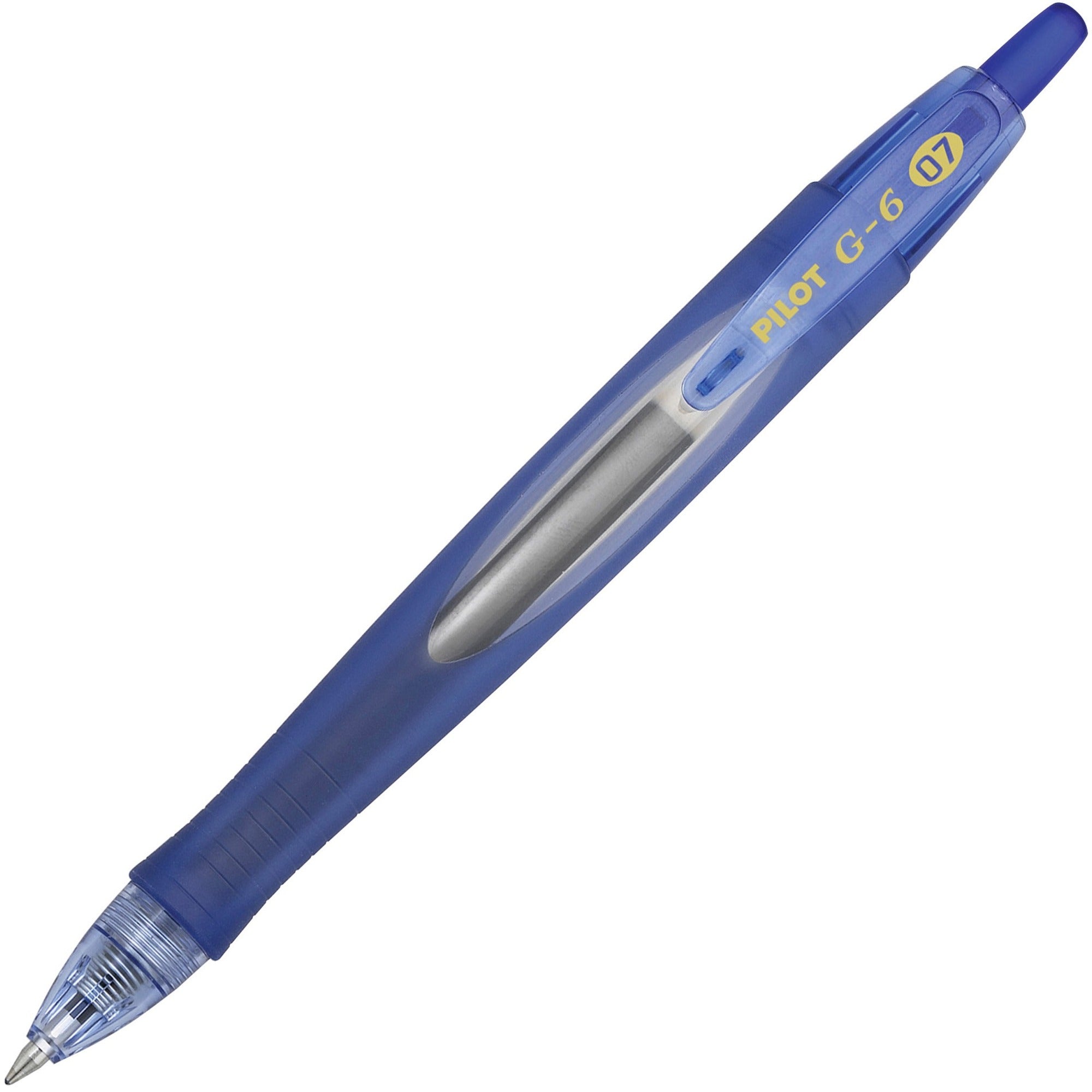 Pilot G6 Retractable Gel Pen 0.7mm Fine Point – Black & Blue Ink