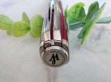 Waterman Exception Slim Ballpoint Pen – Raspberry & Silver Trim | Refurbished