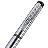 Waterman Daytona Vintage Fountain Pen – Brushed Stainless Steel | Chrome Trim